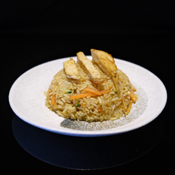 Arroz frito con curry